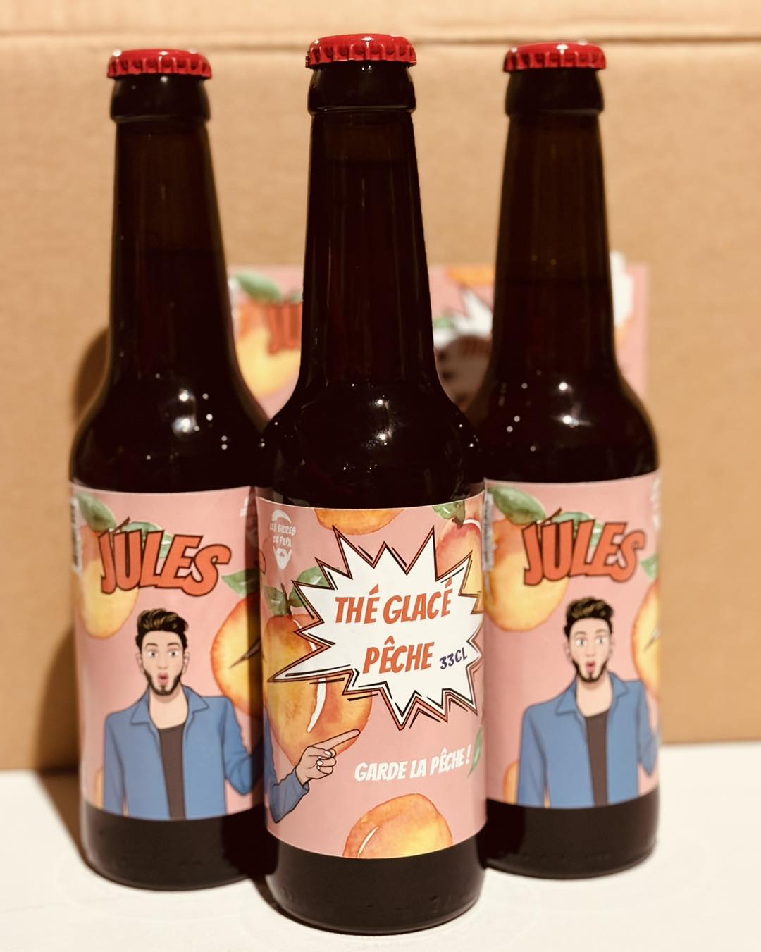 JULES Thé glacé pêche