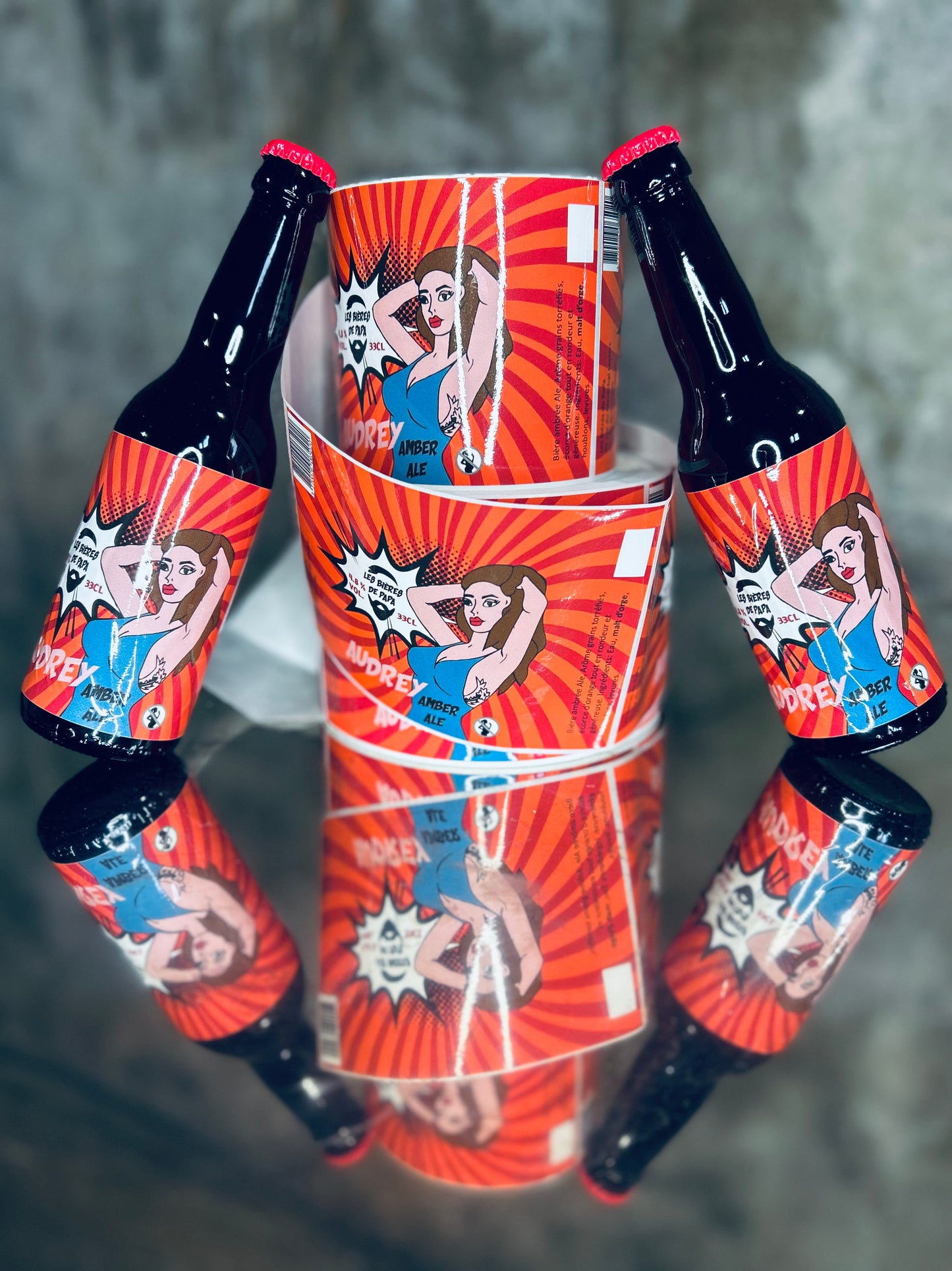 Bière ambrée AUDREY