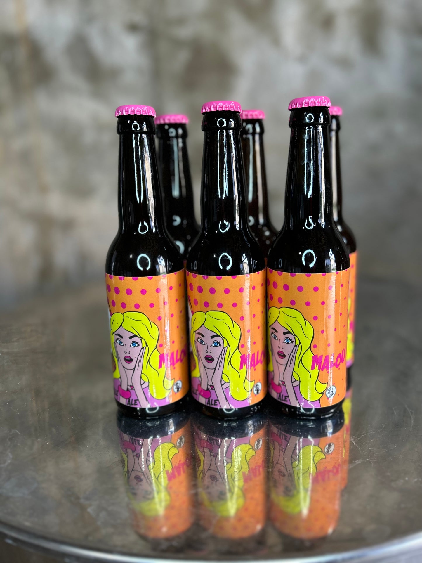 Bières blondes MALOU 6x33cl