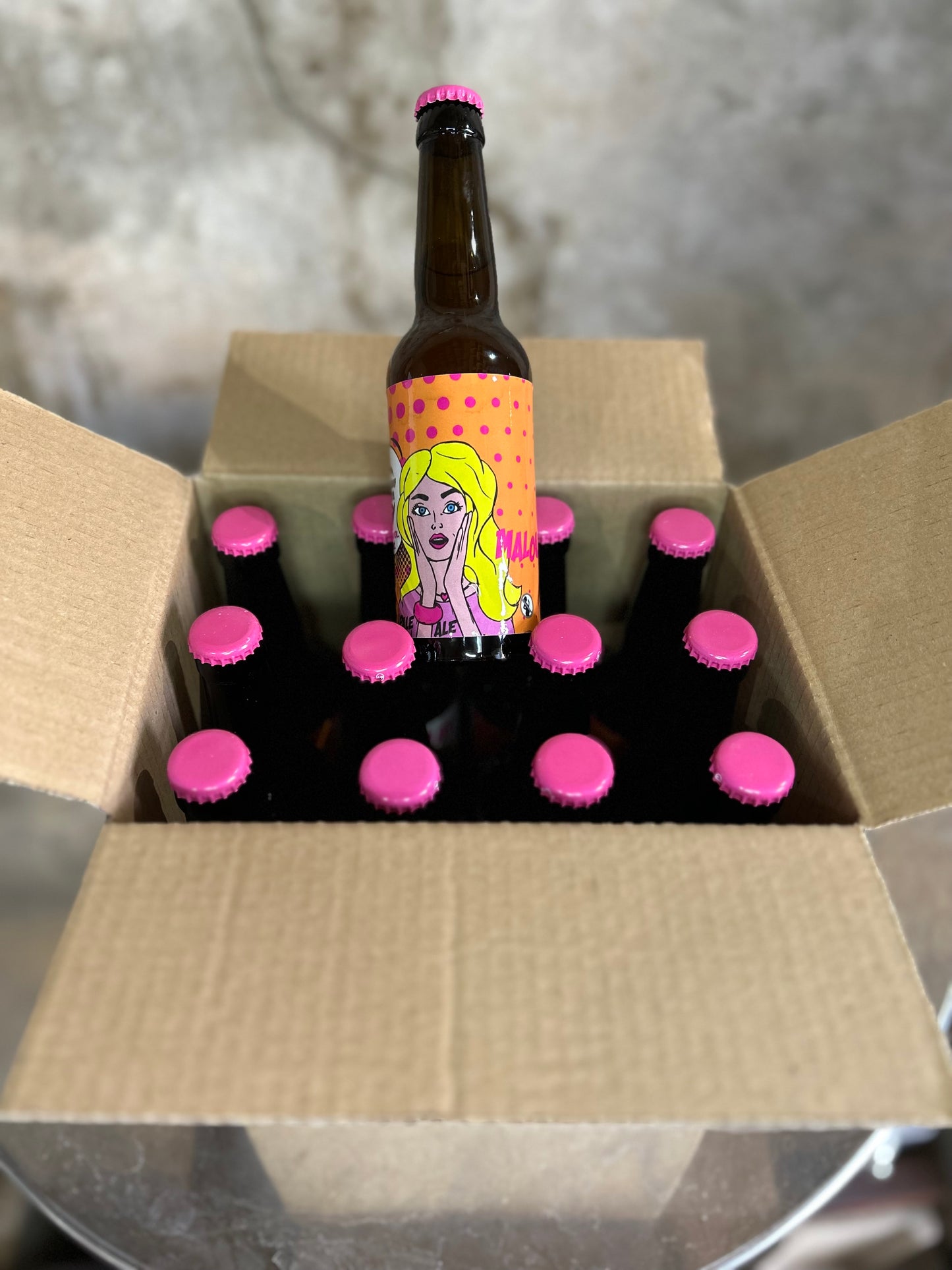 Bières blondes MALOU 12x33cl
