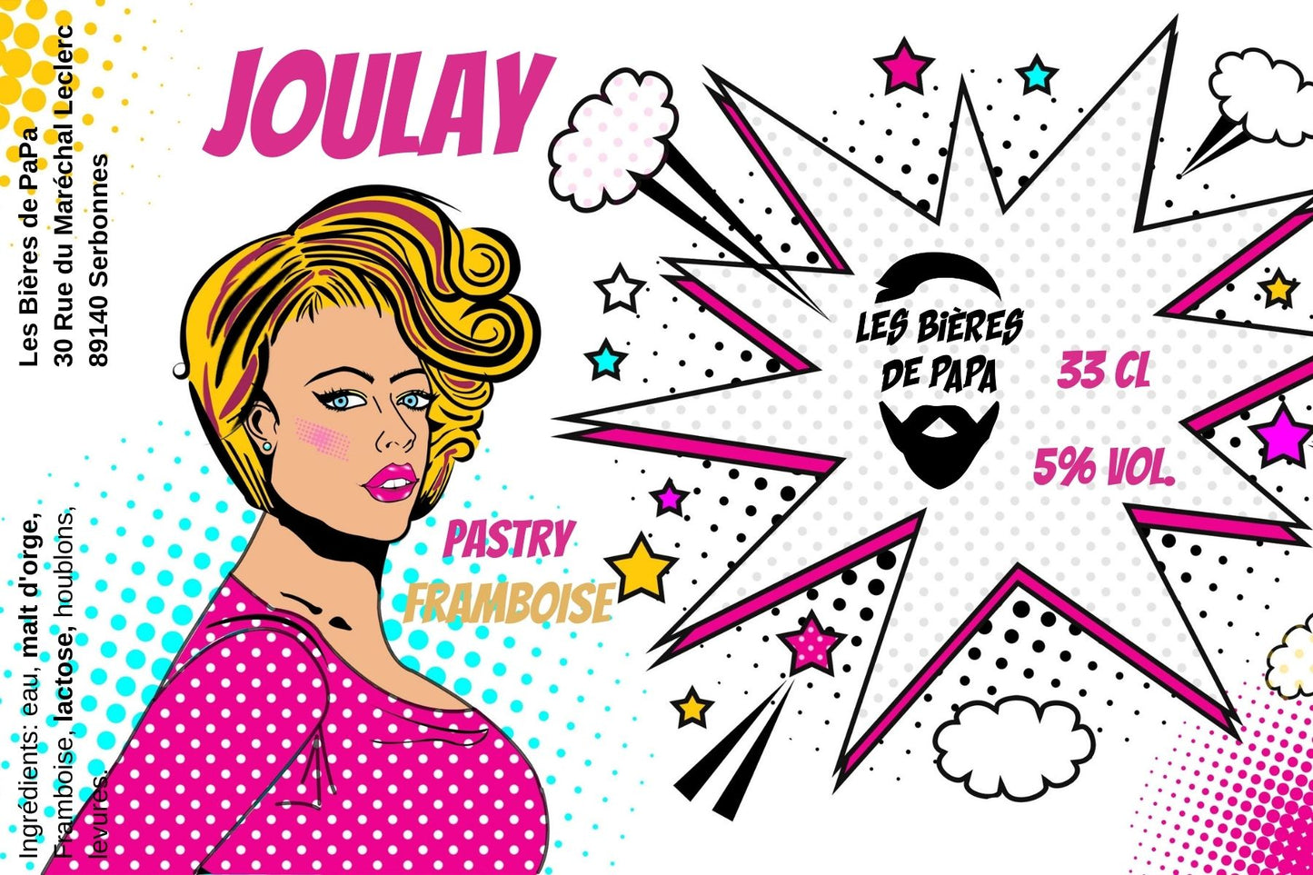 Bière à la framboise JOULAY