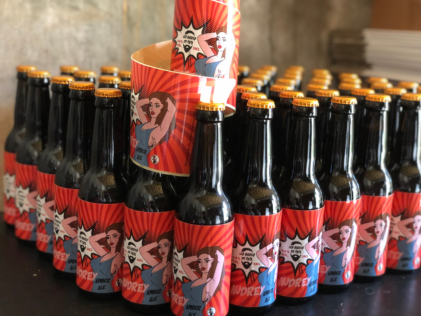 Bière ambrée AUDREY