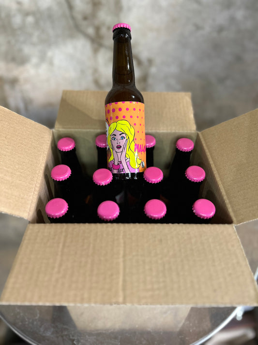 Bières blondes MALOU 12x33cl